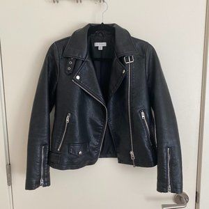 Vegan leather Top Shop jacket - small